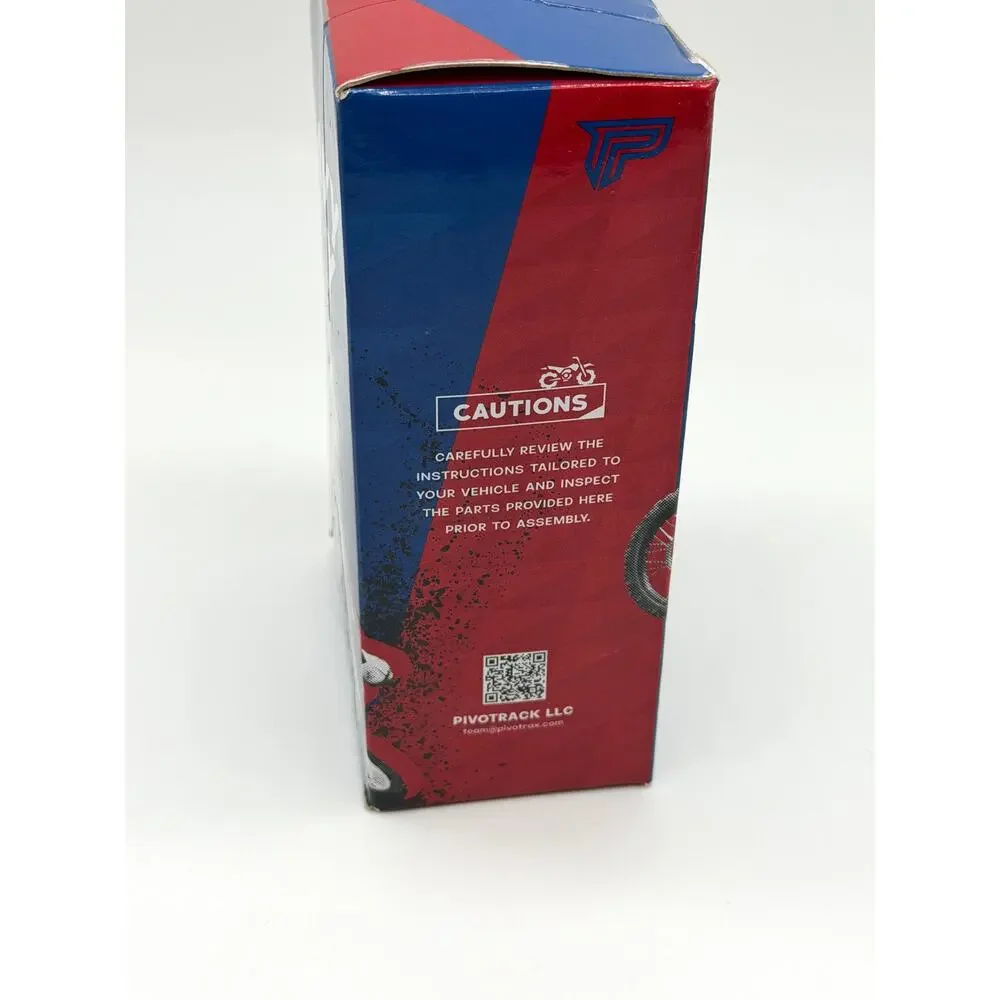 Pivotrax Heavy Duty Motorcycle Tube 90/100-16 TR4 Valve 2mm Thick Open Box